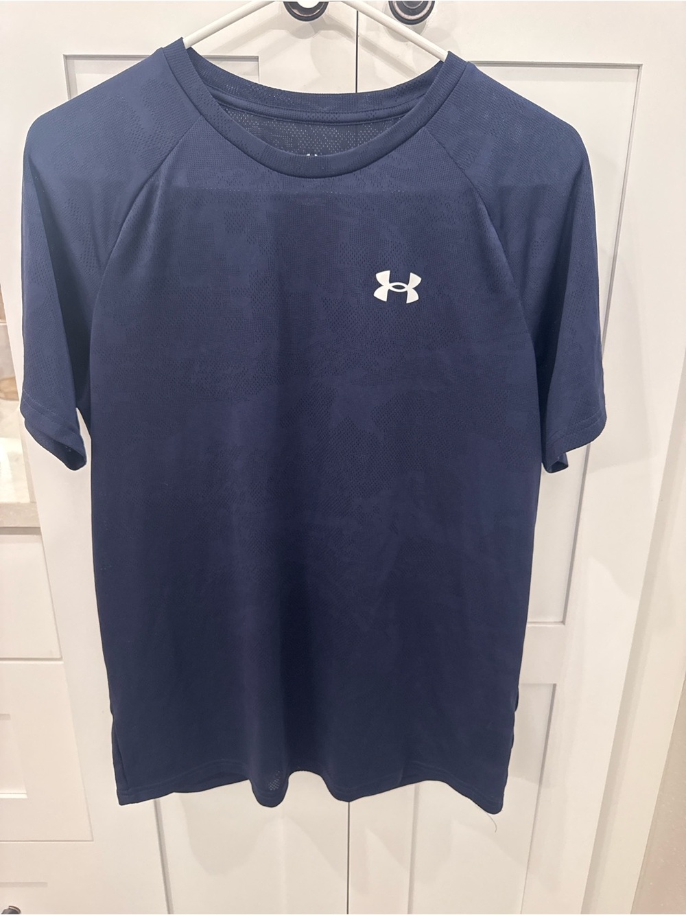 Under Armour Youth XL Navy Blue Short-Sleeve Performance Tee